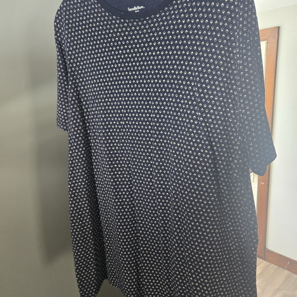 Goodfellow & Co XXL unique beachy style t shirt, loose fit